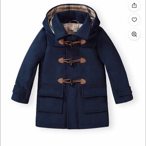 Hope and Henry Navy Hooded Toggle Coat Boys L